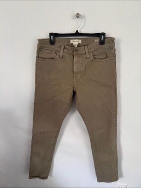 Madewell Men’s Slim Jeans in Olive Brown